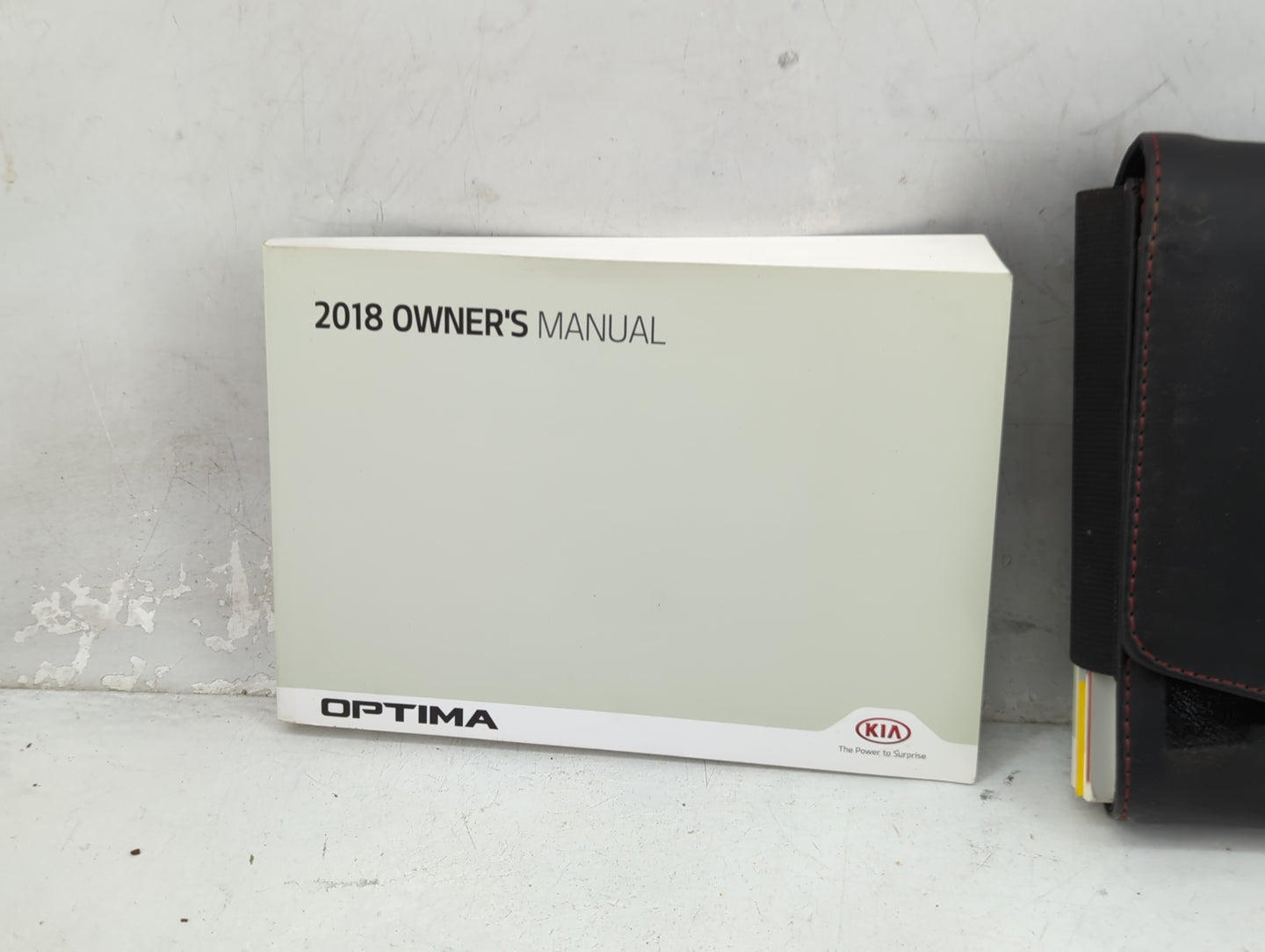2018 Kia Optima Owners Manual Book Guide P/N:JDG5-EU83E OEM Used Auto Parts - Oemusedautoparts1.com
