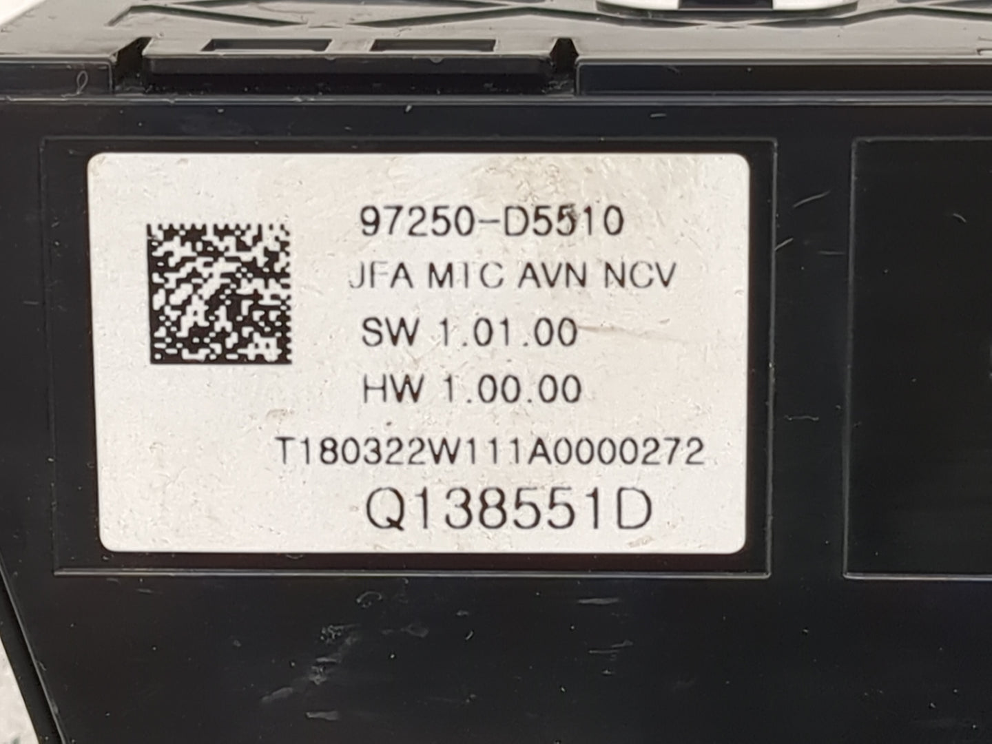 2017-2018 Kia Optima Climate Control Module Temperature AC/Heater Replacement P/N:97250-D5510 Fits Fits 2017 2018 OEM Used A
