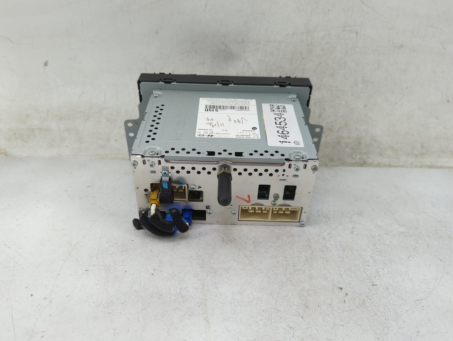 2017-2018 Kia Optima Radio AM FM Cd Player Receiver Replacement P/N:96160-D5150WK ACBB0D5AN Fits Fits 2017 2018 OEM Used Aut