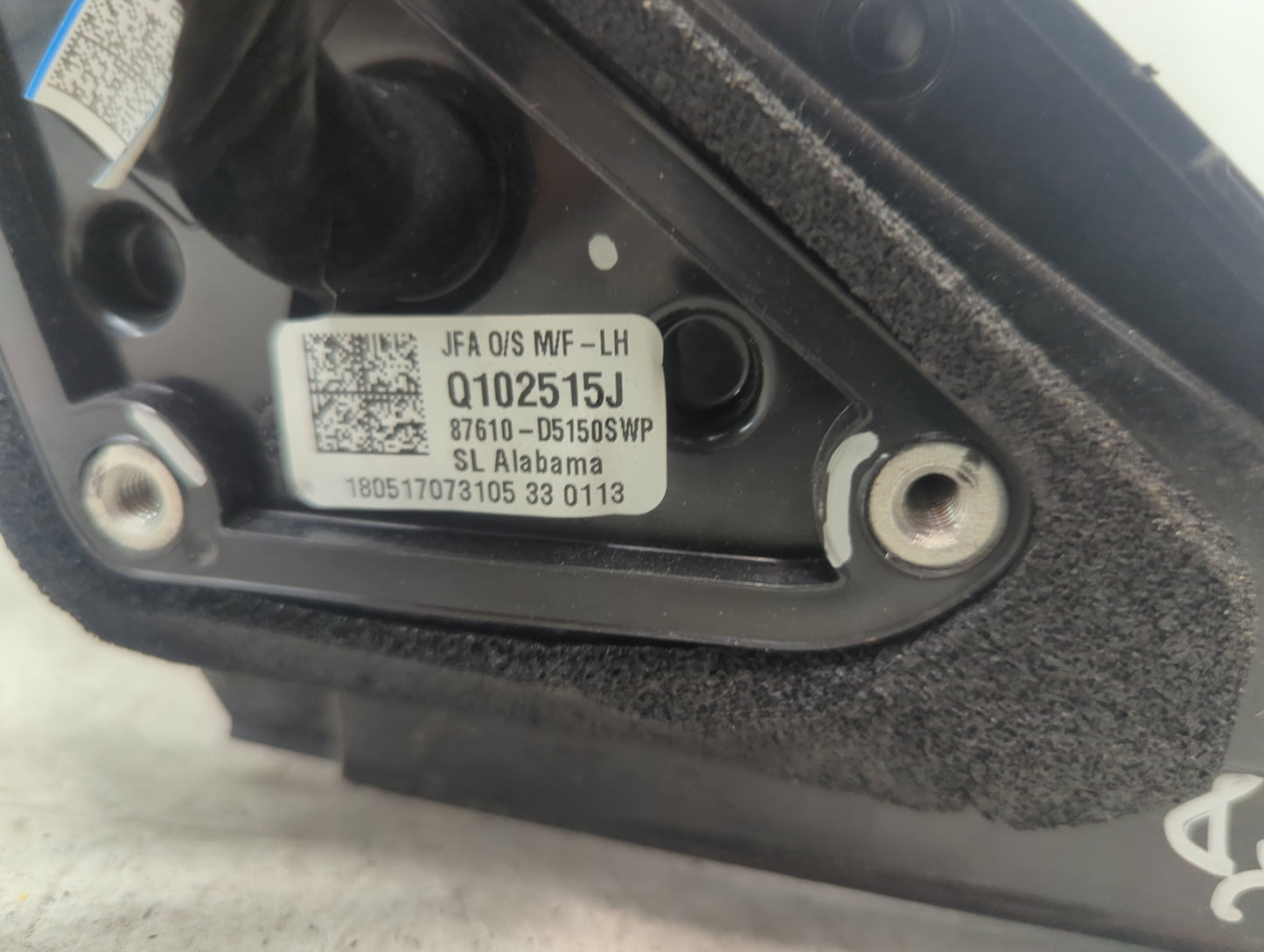 2016-2018 Kia Optima Driver Side View Mirror - Left Door Mirror OEM Used - Oemusedautoparts1.com
