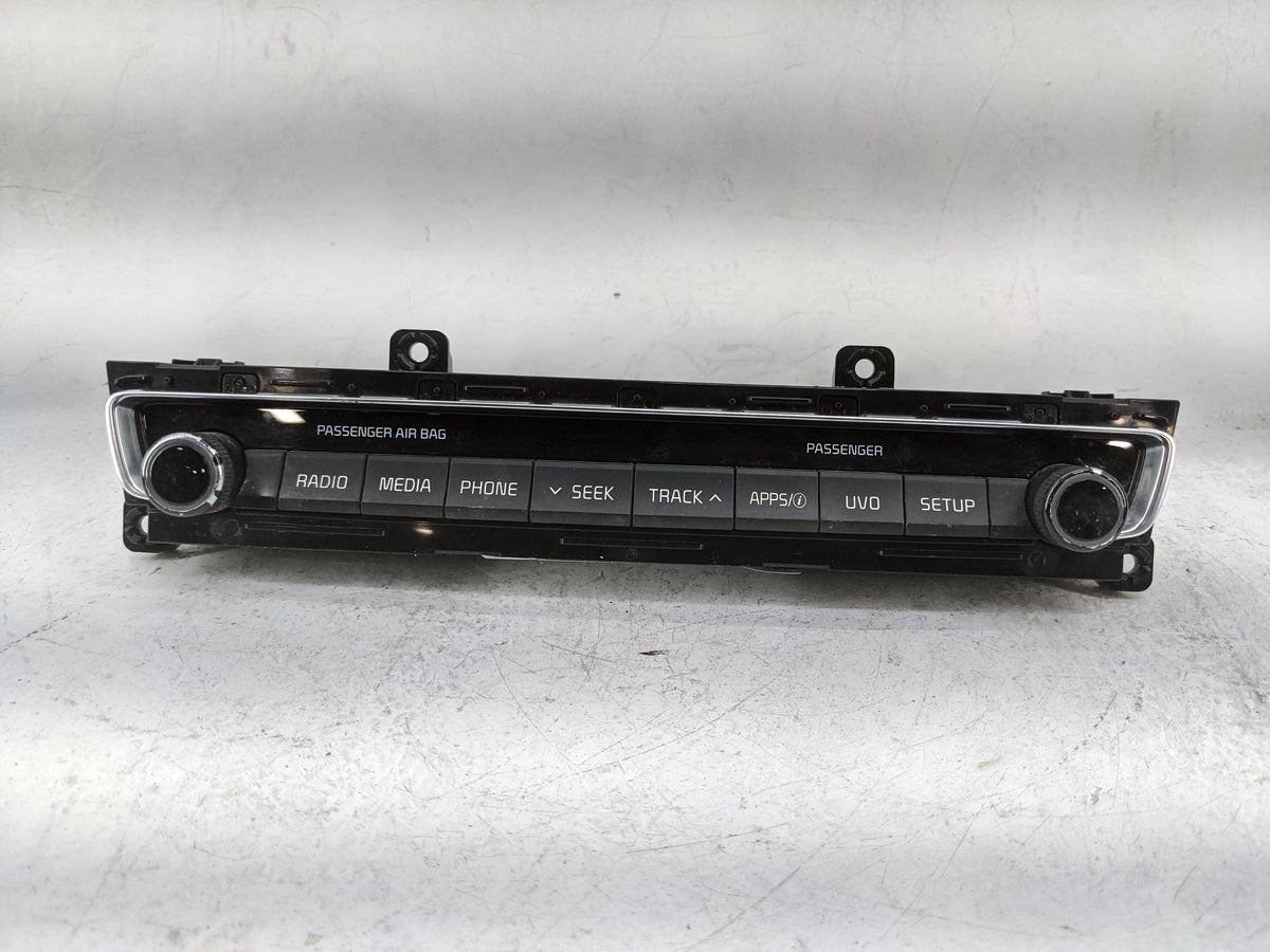 2018 Kia Optima Radio AM FM Cd Player Receiver Replacement P/N:96540A8 OEM Used Auto Parts - Oemusedautoparts1.com