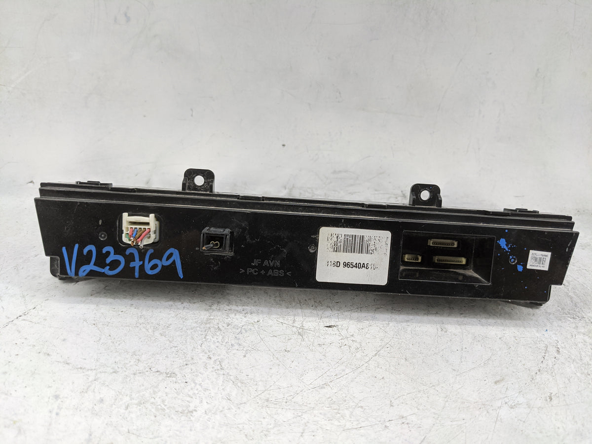 2018 Kia Optima Radio AM FM Cd Player Receiver Replacement P/N:96540A8 OEM Used Auto Parts - Oemusedautoparts1.com