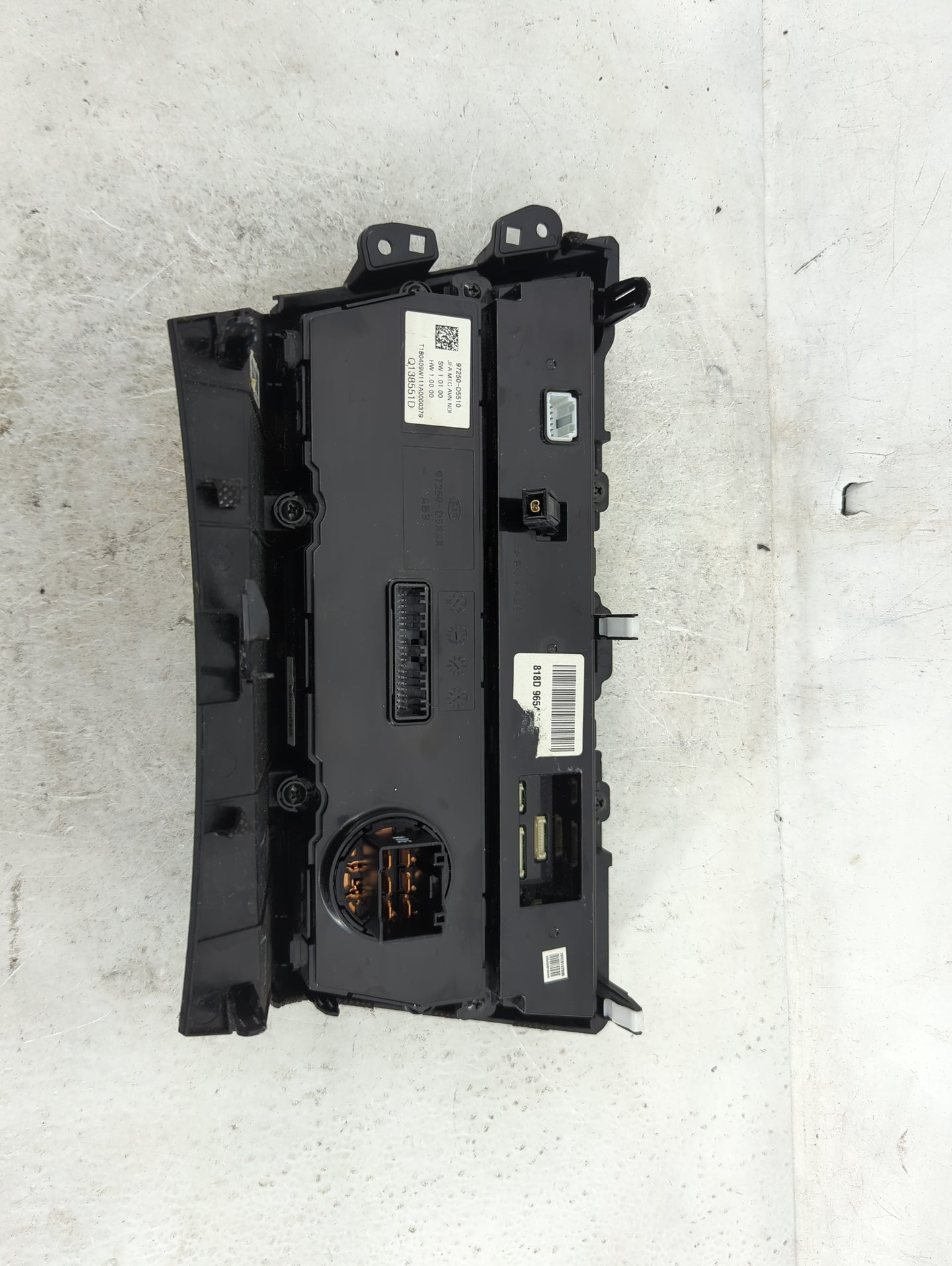 2017-2018 Kia Optima Climate Control Module Temperature AC/Heater Replacement P/N:97250-D5510 81401850 Fits Fits 2017 2018 O
