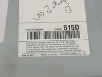 2018 Kia Optima Information Radio Display Screen 1489405 - Oemusedautoparts1.com