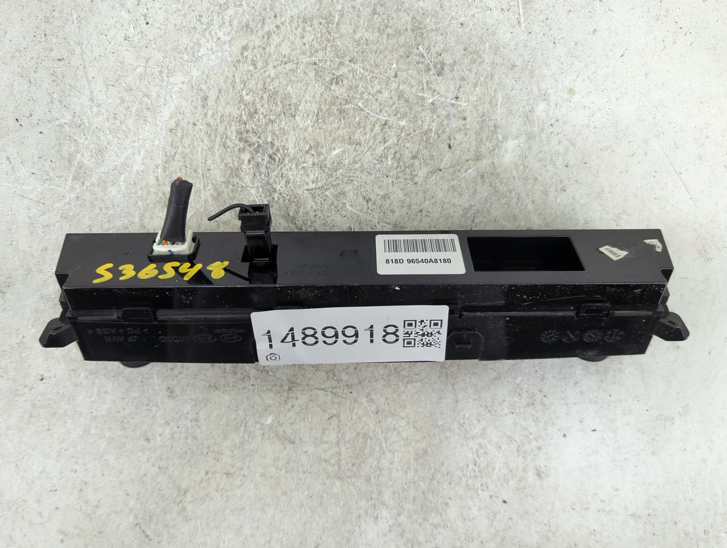 2016-2019 Kia Optima Radio Control Panel 1489918 - Oemusedautoparts1.com