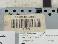 2017-2018 Kia Optima Radio AM FM Cd Player Receiver Replacement P/N:96160-D5150WK ACBB0D5AN Fits Fits 2017 2018 OEM Used Aut