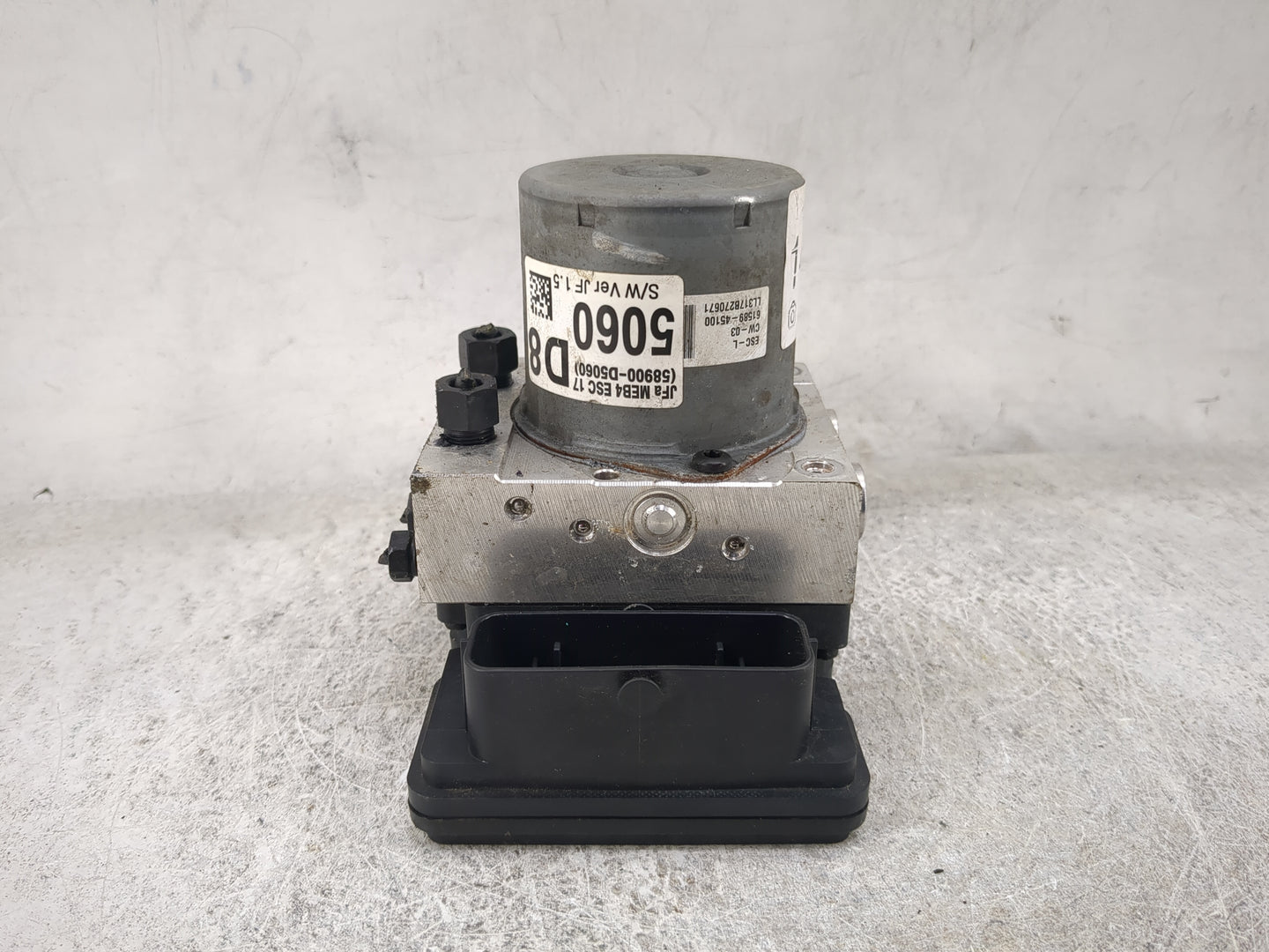 2016-2018 Kia Optima ABS Pump Control Module Replacement P/N:58900-D5060 JFa MEB4 ESC 17, 61589-45100 Fits Fits 2016 2017 20