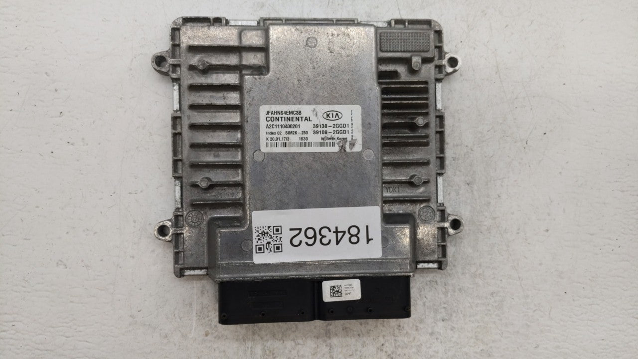 2016-2018 Kia Optima PCM Engine Control Computer ECU ECM PCU OEM P/N:39138-2GGD0 39108-2GGD0, 39138-2GGD1 Fits Fits 2016 201