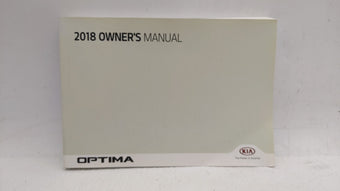 compare product 2018 Kia Optima Owners Manual Book Guide OEM Used Auto Parts