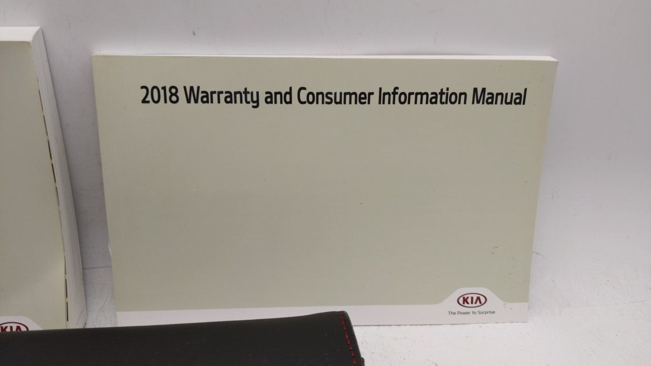 2018 Kia Optima Owners Manual Book Guide OEM Used Auto Parts - Oemusedautoparts1.com