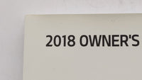 2018 Kia Optima Owners Manual Book Guide OEM Used Auto Parts - Oemusedautoparts1.com