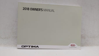 compare product 2018 Kia Optima Owners Manual Book Guide OEM Used Auto Parts