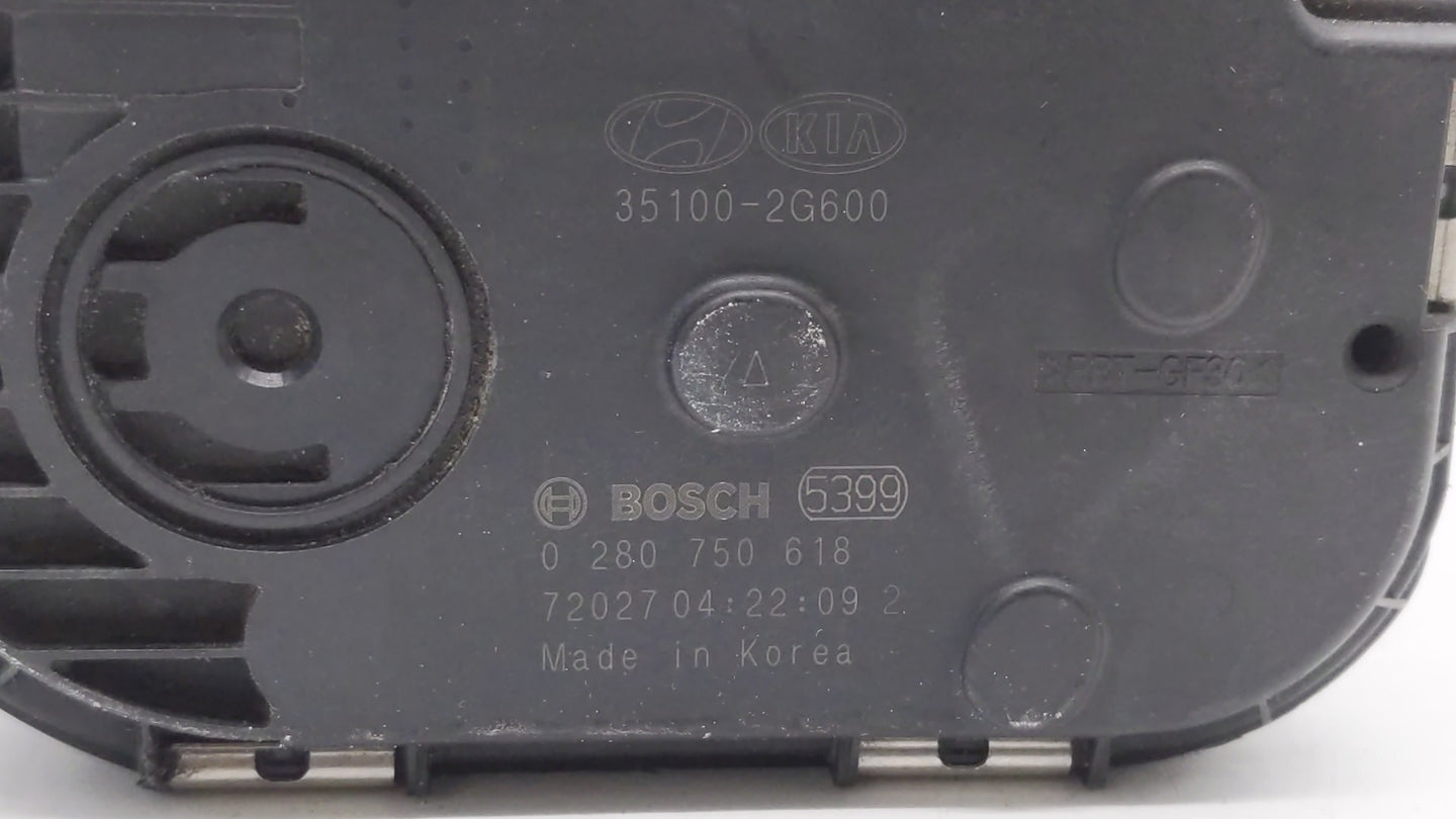 2016-2019 Kia Optima Throttle Body P/N:35100-2G600 Fits Fits 2015 2016 2017 2018 2019 OEM Used Auto Parts - Oemusedautoparts
