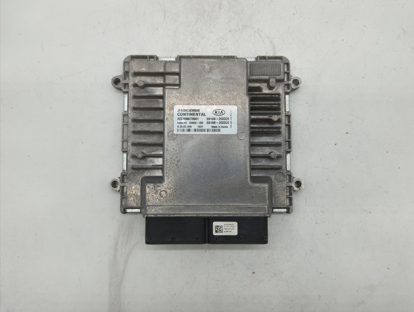 2016-2018 Kia Optima PCM Engine Control Computer ECU ECM PCU OEM P/N:39138-2GGC1 39108-2GGC1, 39138-2GGC0 Fits Fits 2016 201