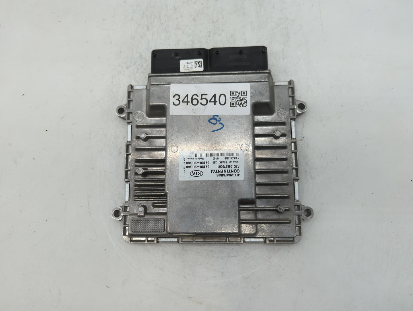 2016-2018 Kia Optima PCM Engine Control Computer ECU ECM PCU OEM P/N:39138-2GGC1 39108-2GGC1, 39138-2GGC0 Fits Fits 2016 201