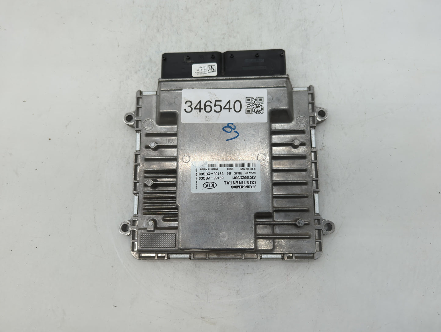 2016-2018 Kia Optima PCM Engine Control Computer ECU ECM PCU OEM P/N:39138-2GGC1 39108-2GGC1, 39138-2GGC0 Fits Fits 2016 201