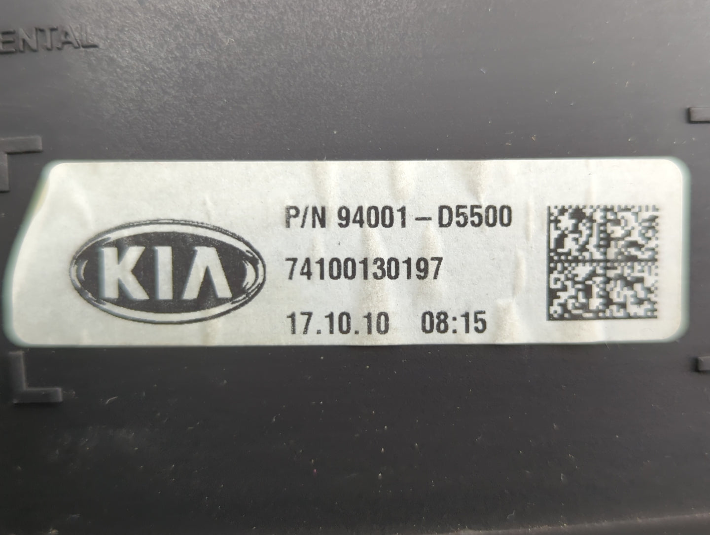 2018 Kia Optima Instrument Cluster Speedometer Gauges P/N:94001-D5500 Fits OEM Used Auto Parts - Oemusedautoparts1.com