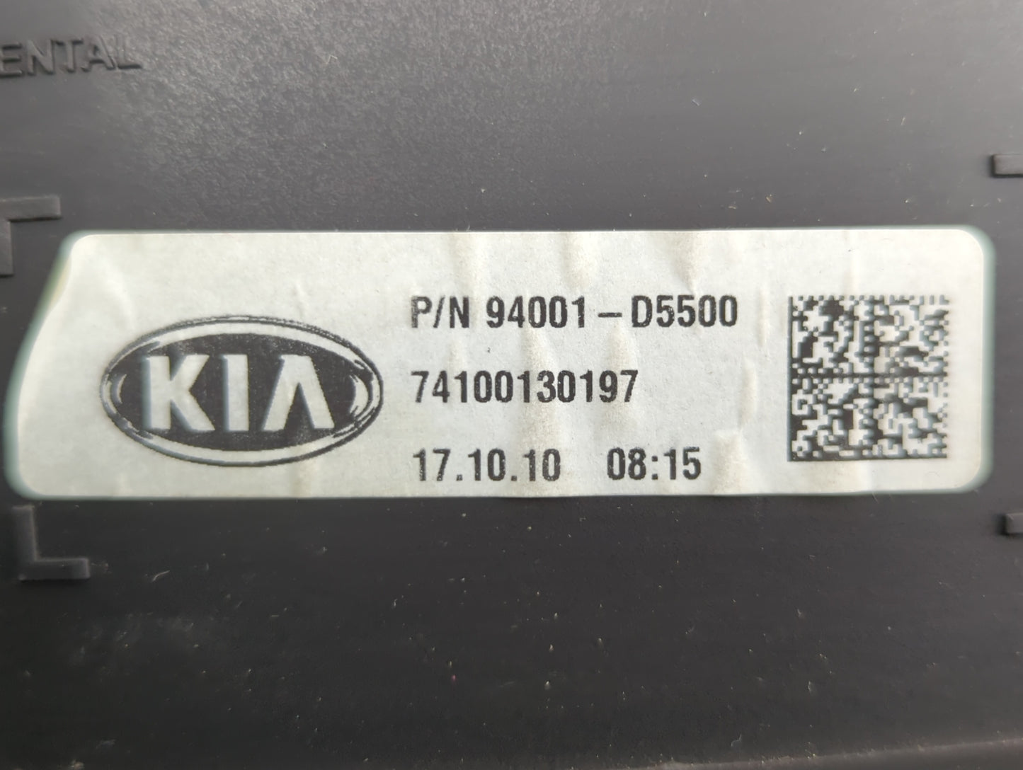 2018 Kia Optima Instrument Cluster Speedometer Gauges P/N:94001-D5500 Miles: Fits OEM Used Auto Parts - Oemusedautoparts1.co