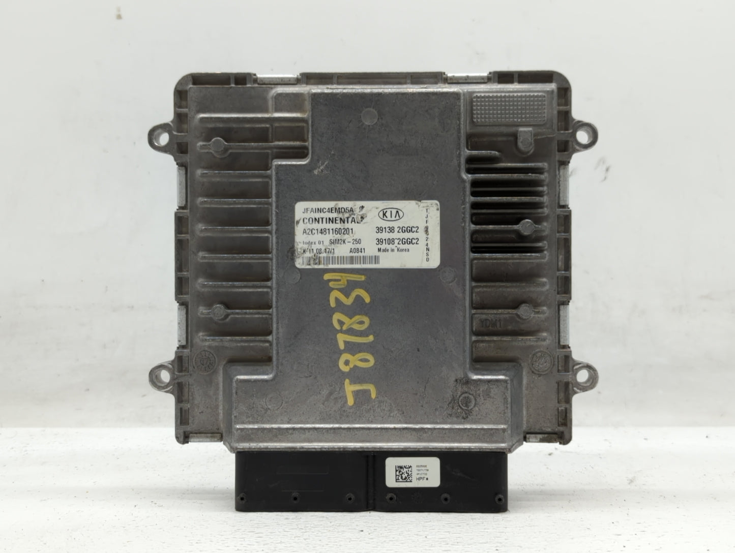 2016-2018 Kia Optima PCM Engine Control Computer ECU ECM PCU OEM P/N:39138-2GGC0 39138-2GGC1, 39108-2GGC1 Fits Fits 2016 201
