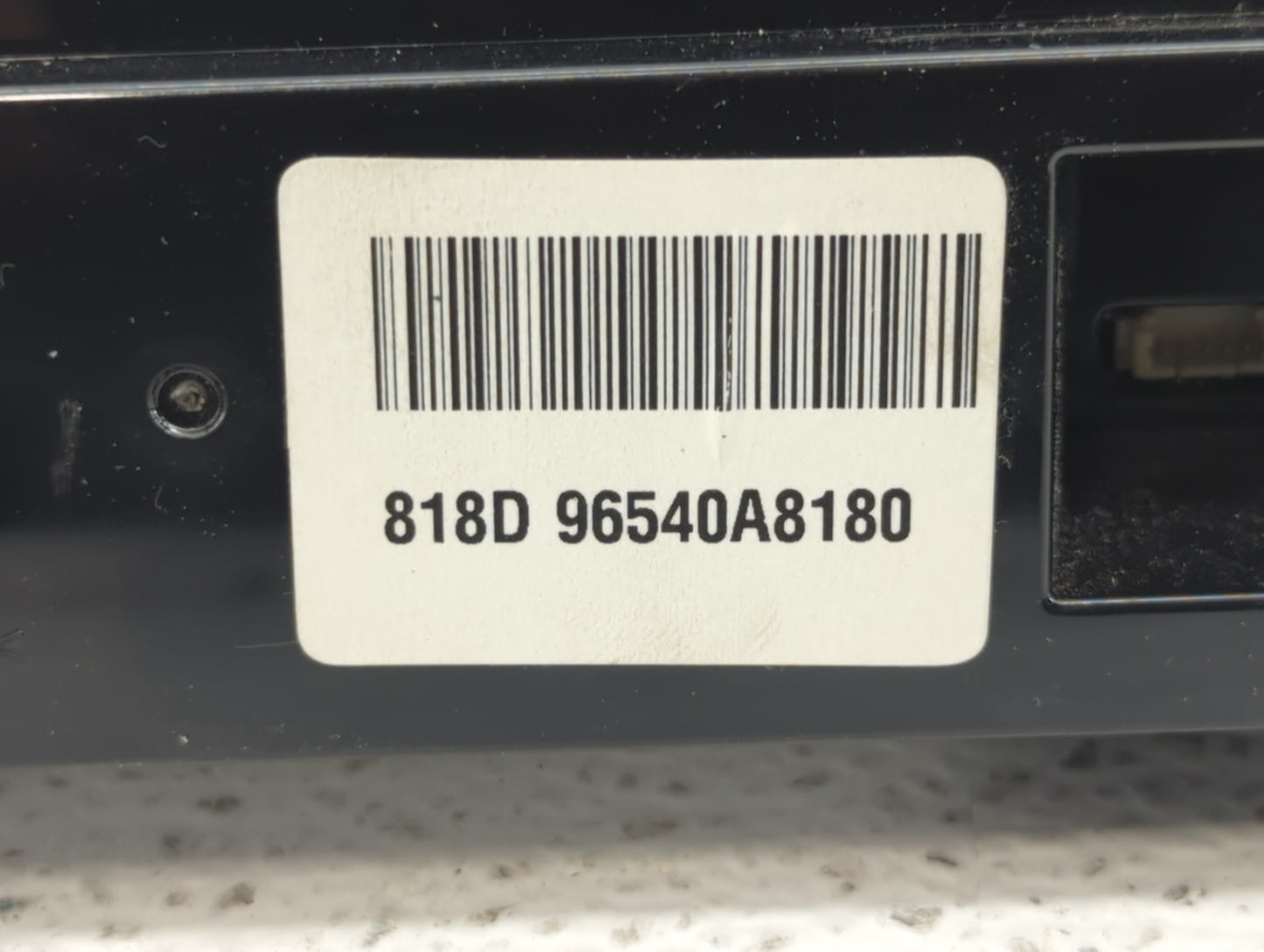 2016-2019 Kia Optima Radio Control Panel - Oemusedautoparts1.com