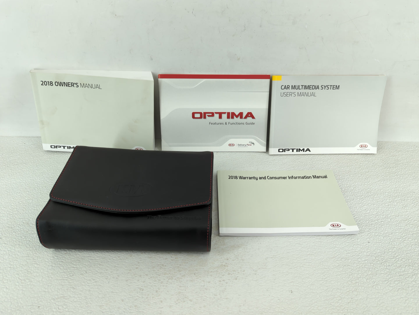 2018 Kia Optima Owners Manual Book Guide OEM Used Auto Parts - Oemusedautoparts1.com