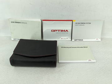 2018 Kia Optima Owners Manual Book Guide OEM Used Auto Parts - Oemusedautoparts1.com
