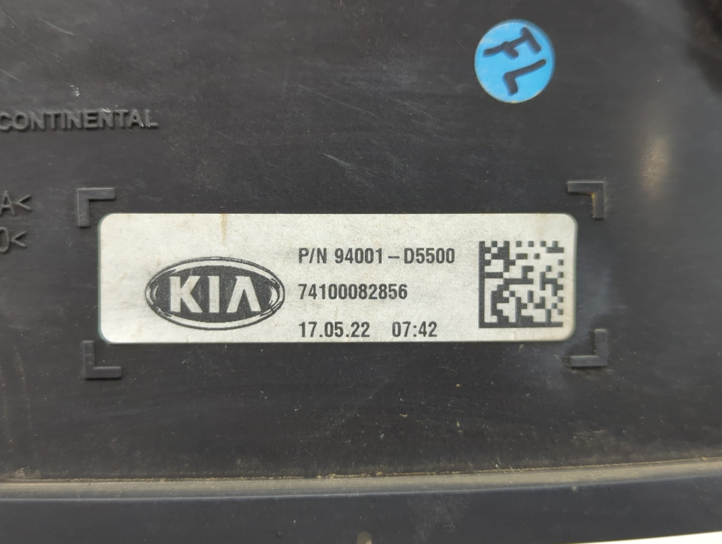 2018 Kia Optima Instrument Cluster Speedometer Gauges P/N:94001-D5500 Fits OEM Used Auto Parts - Oemusedautoparts1.com