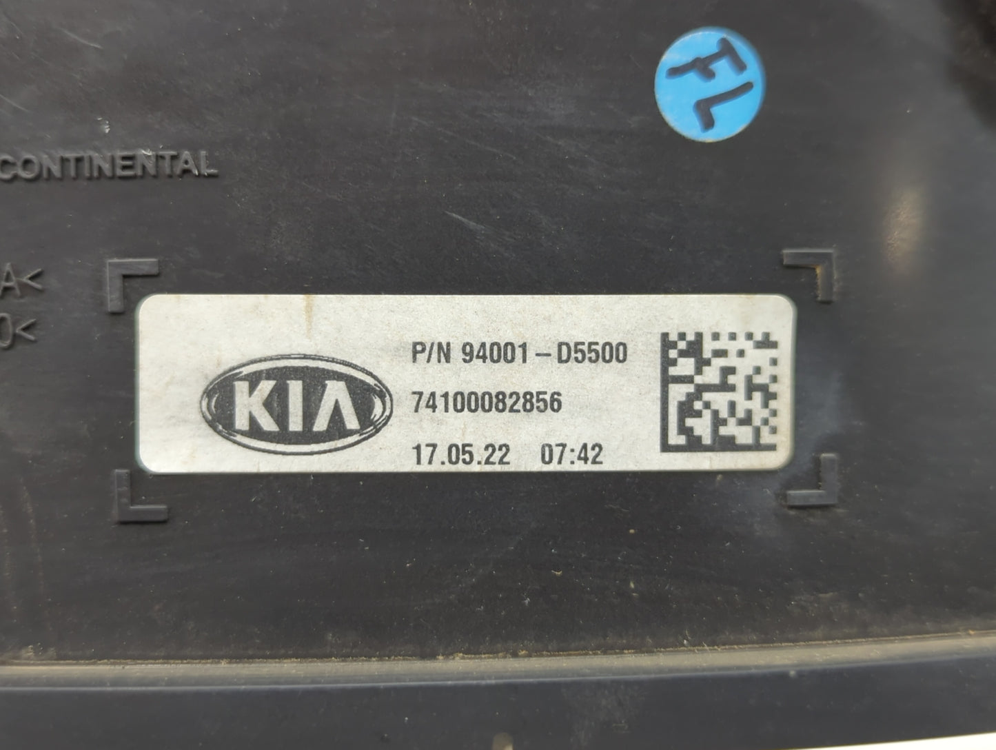 2018 Kia Optima Instrument Cluster Speedometer Gauges P/N:94001-D5500 Fits OEM Used Auto Parts - Oemusedautoparts1.com