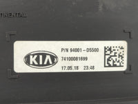 2018 Kia Optima Instrument Cluster Speedometer Gauges P/N:94001-D5500 Fits OEM Used Auto Parts - Oemusedautoparts1.com