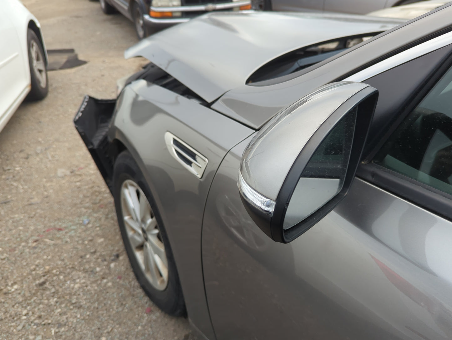 2016-2020 Kia Optima Driver Side View Mirror - Left Door Mirror OEM Used - Oemusedautoparts1.com