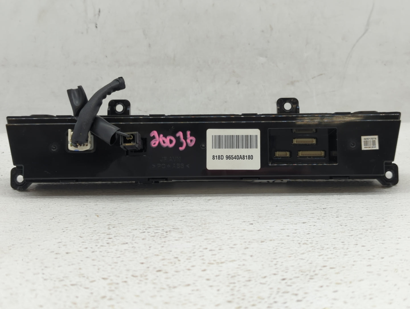 2016-2019 Kia Optima Radio Control Panel - Oemusedautoparts1.com