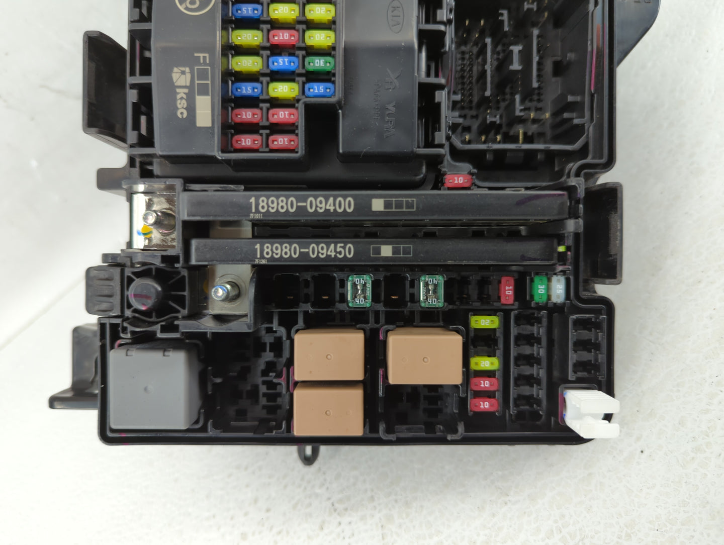 2016-2019 Kia Optima Fusebox Fuse Box Panel Relay Module P/N:91950-D5822 Fits Fits 2016 2017 2018 2019 OEM Used Auto Parts -