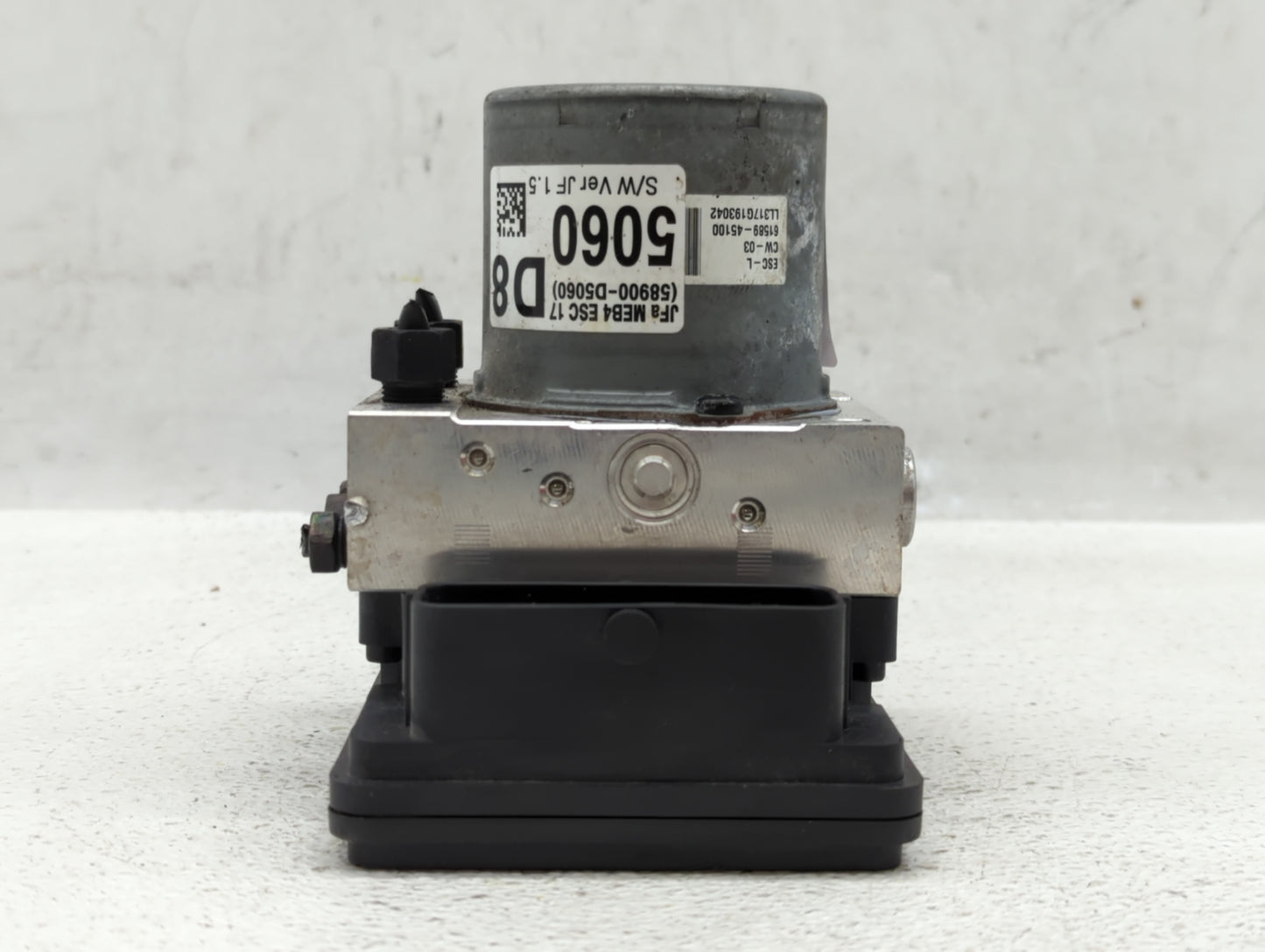 2016-2018 Kia Optima ABS Pump Control Module Replacement P/N:61589-45100 58900-D5060 Fits Fits 2016 2017 2018 OEM Used Auto 