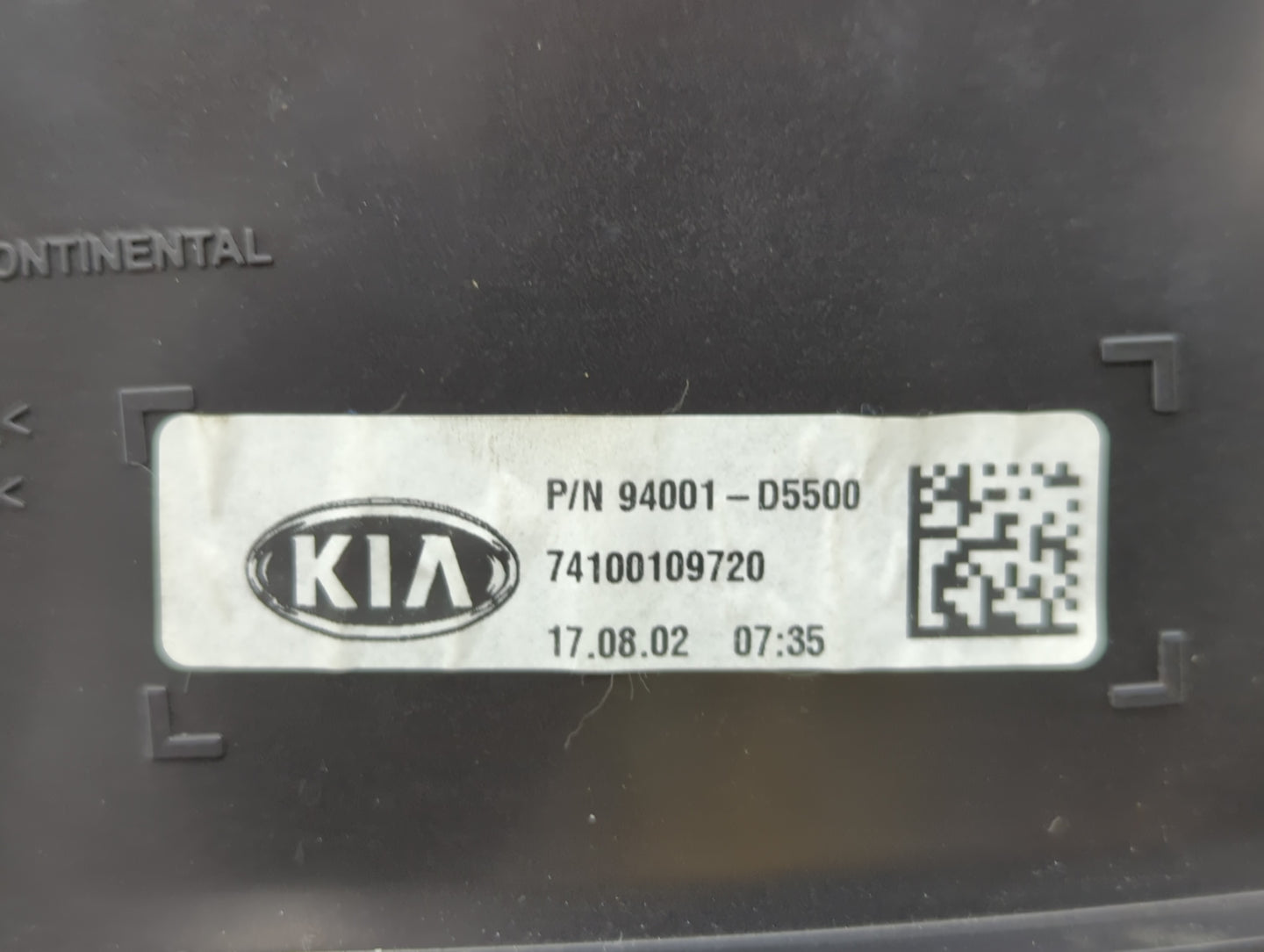 2018 Kia Optima Instrument Cluster Speedometer Gauges P/N:94001-D5500 94001-D5510 Fits OEM Used Auto Parts - Oemusedautopart