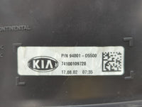 2018 Kia Optima Instrument Cluster Speedometer Gauges P/N:94001-D5500 94001-D5510 Fits OEM Used Auto Parts - Oemusedautopart