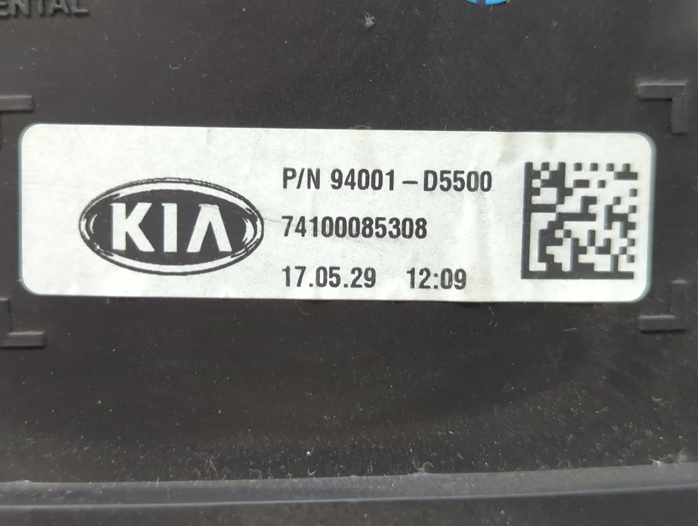 2018 Kia Optima Instrument Cluster Speedometer Gauges P/N:94001-D5500 Fits OEM Used Auto Parts - Oemusedautoparts1.com