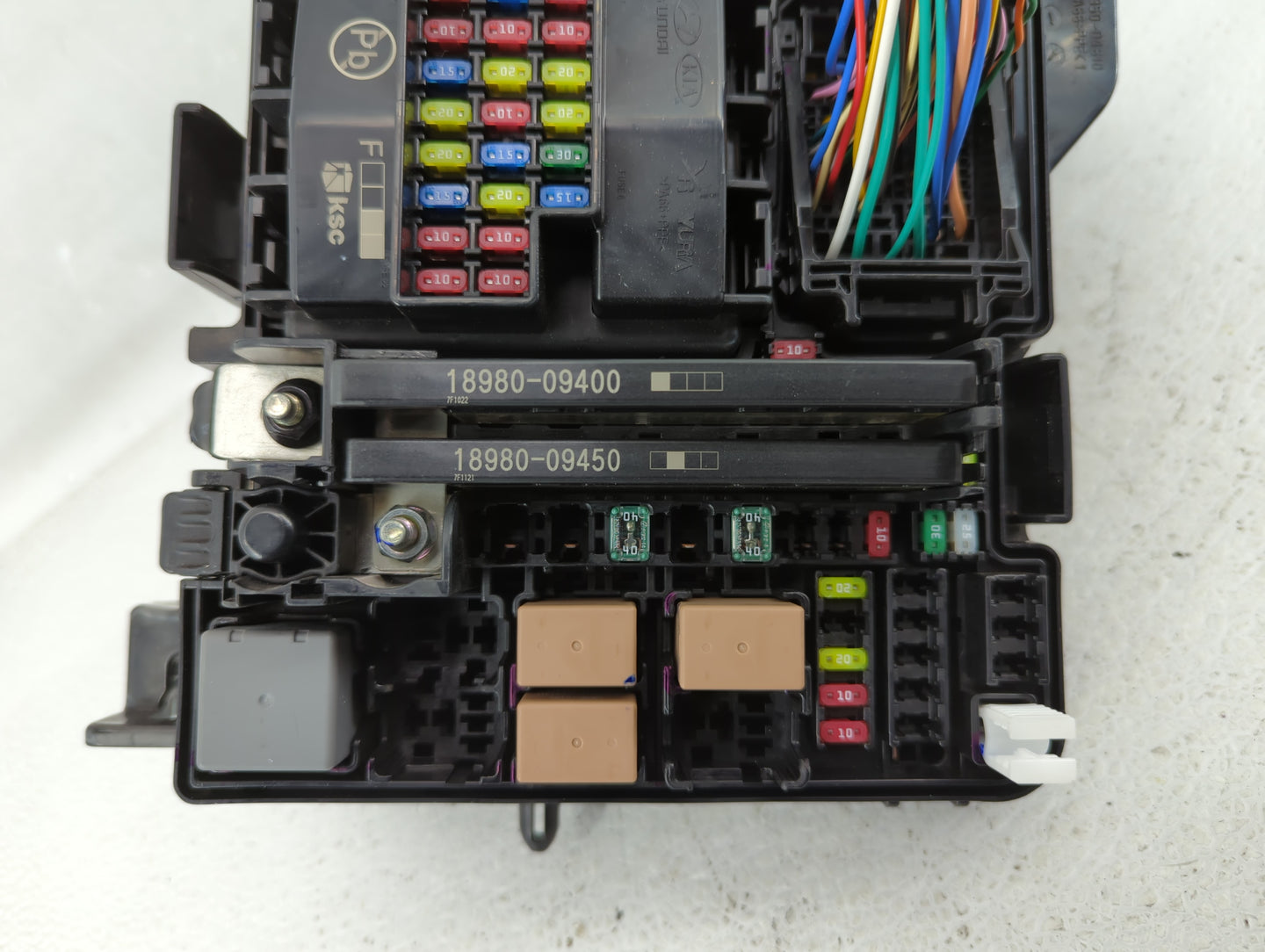2016-2019 Kia Optima Fusebox Fuse Box Panel Relay Module P/N:91950-D5822 Fits Fits 2016 2017 2018 2019 OEM Used Auto Parts -