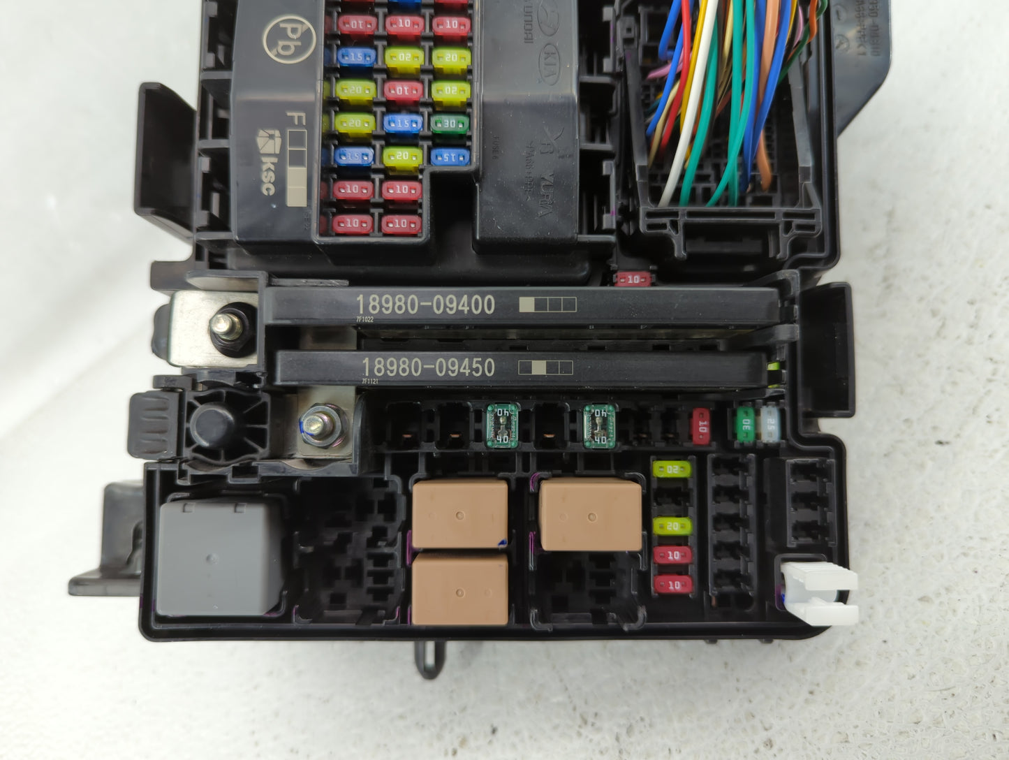 2016-2019 Kia Optima Fusebox Fuse Box Panel Relay Module P/N:91950-D5822 Fits Fits 2016 2017 2018 2019 OEM Used Auto Parts -