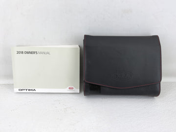 2018 Kia Optima Owners Manual Book Guide OEM Used Auto Parts - Oemusedautoparts1.com