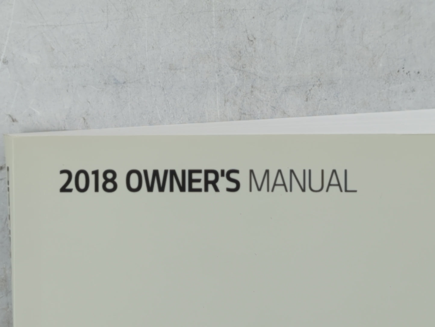 2018 Kia Optima Owners Manual Book Guide OEM Used Auto Parts - Oemusedautoparts1.com