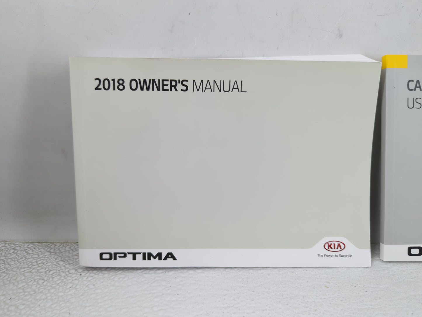 2018 Kia Optima Owners Manual Book Guide OEM Used Auto Parts - Oemusedautoparts1.com