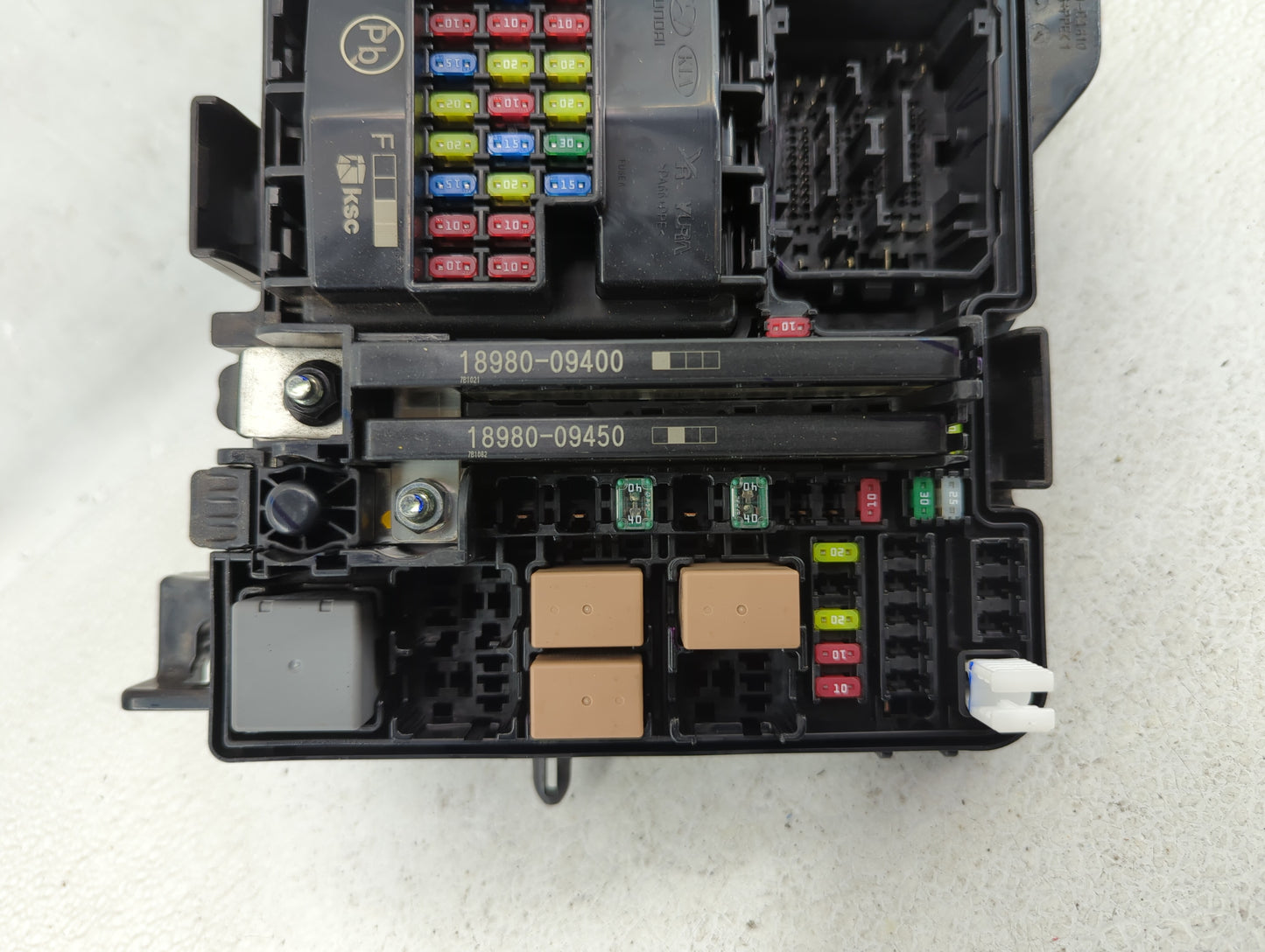 2016-2019 Kia Optima Fusebox Fuse Box Panel Relay Module P/N:91950-D5822 Fits Fits 2016 2017 2018 2019 OEM Used Auto Parts -