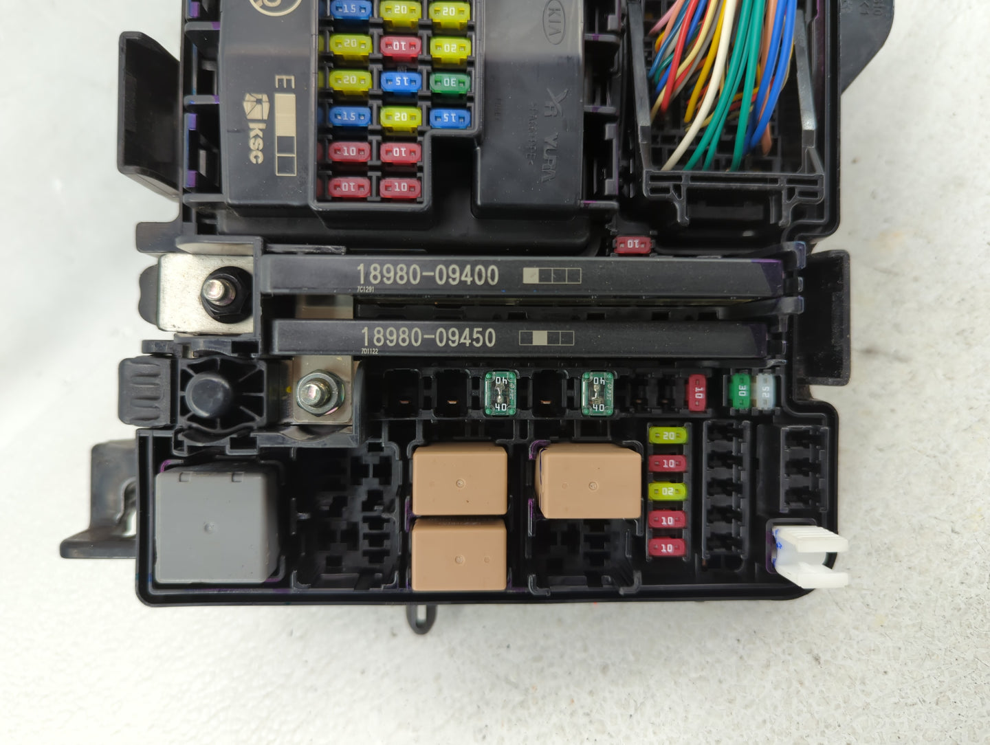 2016-2019 Kia Optima Fusebox Fuse Box Panel Relay Module P/N:91950-D5822 Fits Fits 2016 2017 2018 2019 OEM Used Auto Parts -