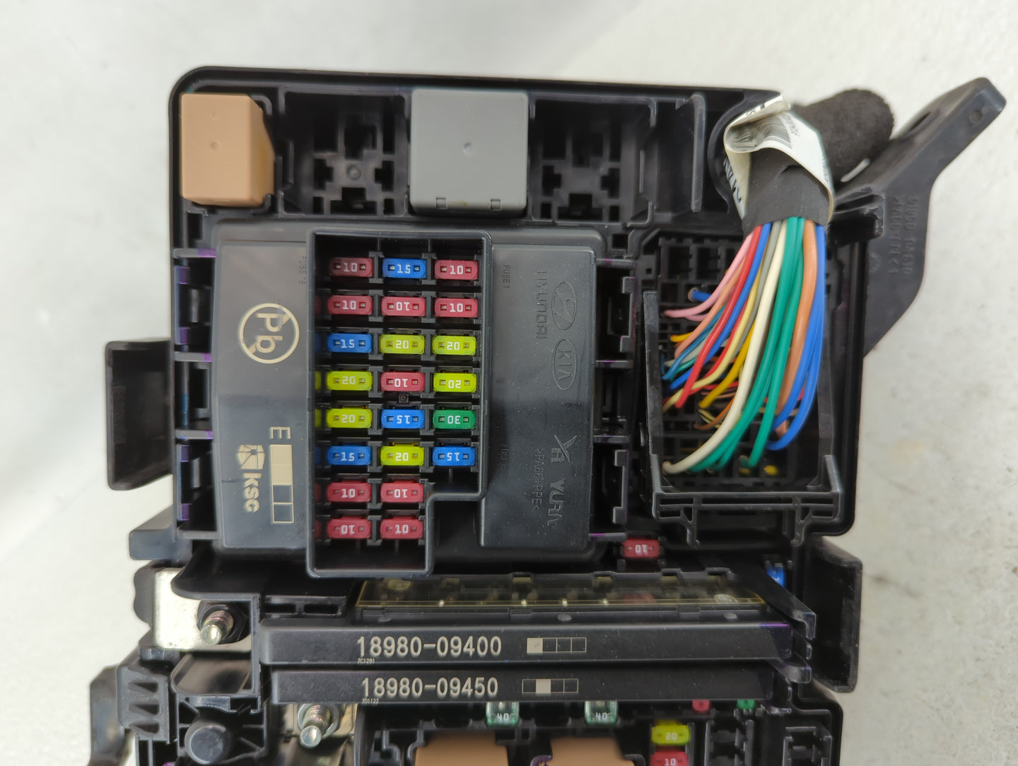 2016-2019 Kia Optima Fusebox Fuse Box Panel Relay Module P/N:91950-D5822 Fits Fits 2016 2017 2018 2019 OEM Used Auto Parts -