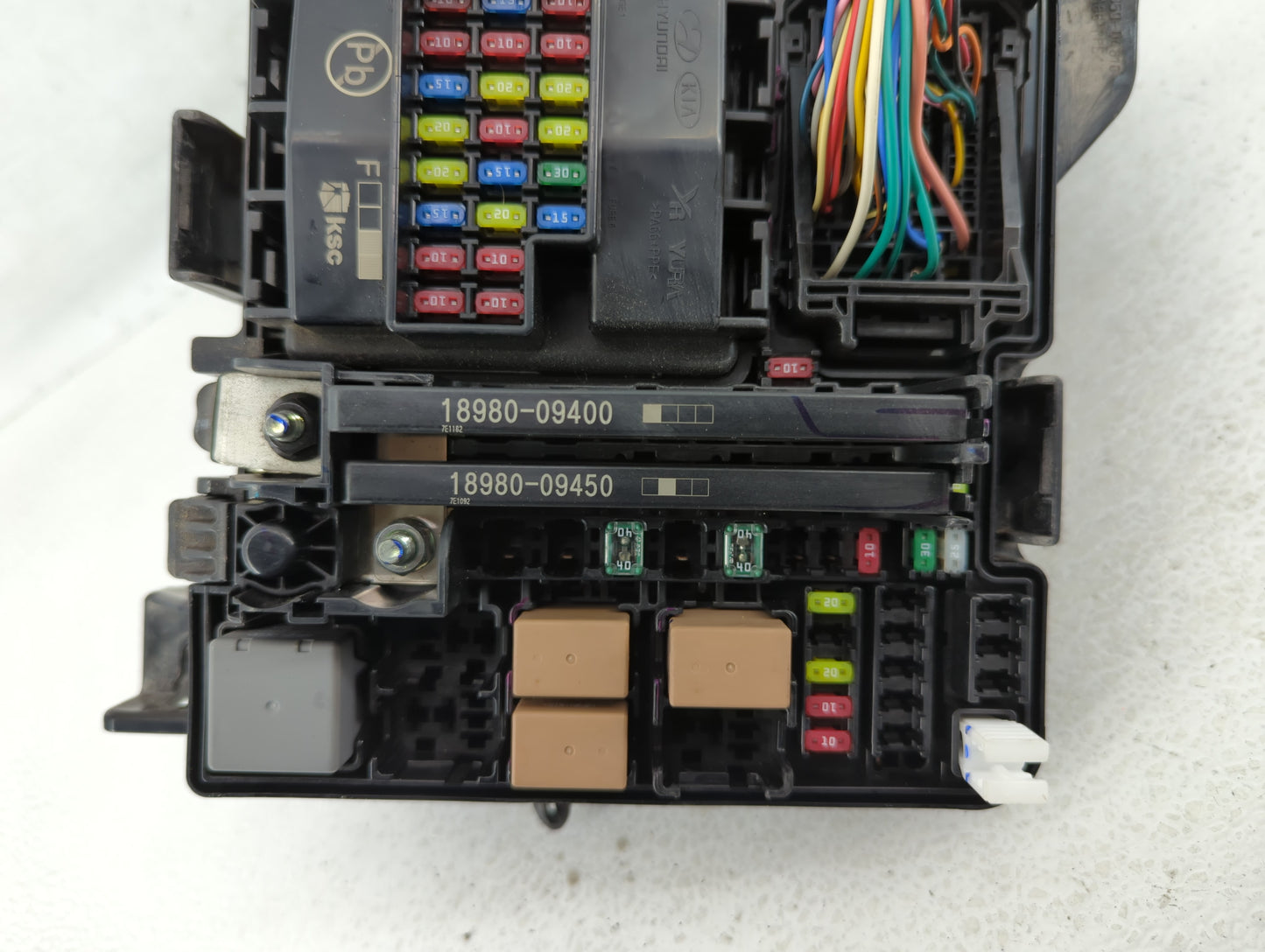 2016-2019 Kia Optima Fusebox Fuse Box Panel Relay Module P/N:91950-D5822 Fits Fits 2016 2017 2018 2019 OEM Used Auto Parts -