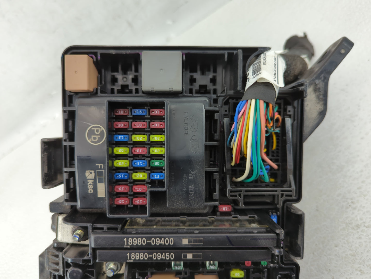 2016-2019 Kia Optima Fusebox Fuse Box Panel Relay Module P/N:91950-D5822 Fits Fits 2016 2017 2018 2019 OEM Used Auto Parts -