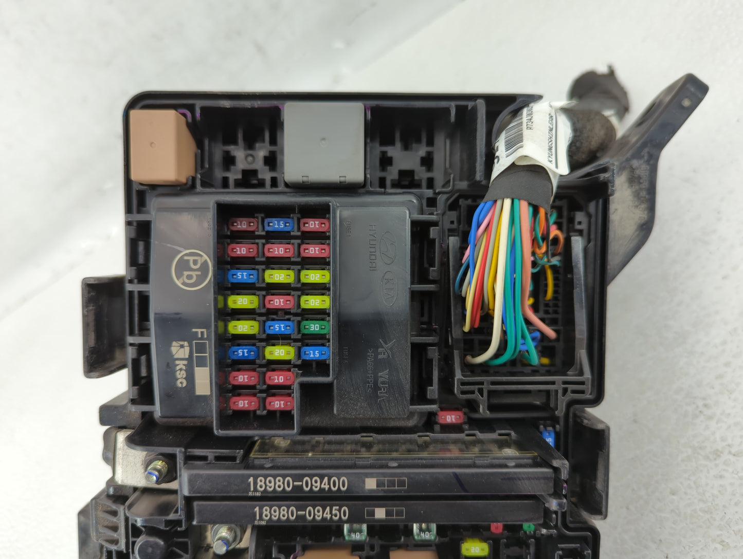 2016-2019 Kia Optima Fusebox Fuse Box Panel Relay Module P/N:91950-D5822 Fits Fits 2016 2017 2018 2019 OEM Used Auto Parts -
