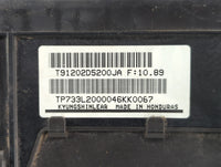 2016-2019 Kia Optima Fusebox Fuse Box Panel Relay Module P/N:91950-D5822 Fits Fits 2016 2017 2018 2019 OEM Used Auto Parts -