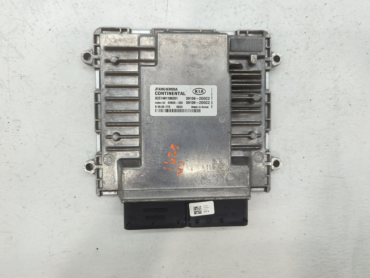 2016-2018 Kia Optima PCM Engine Control Computer ECU ECM PCU OEM P/N:39108 2GGC2 39138 2GGC2 Fits 2016 2017 2018 OEM Used Au