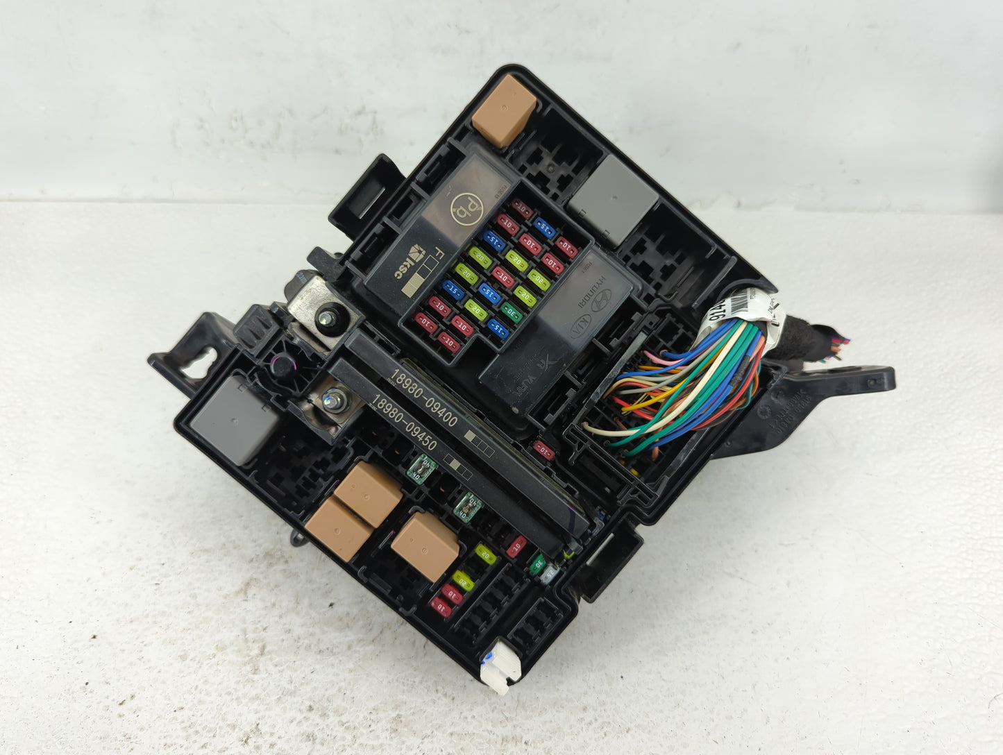 2016-2019 Kia Optima Fusebox Fuse Box Panel Relay Module P/N:18980-09400 18980-09450, 91950-D5822 Fits Fits 2016 2017 2018 2